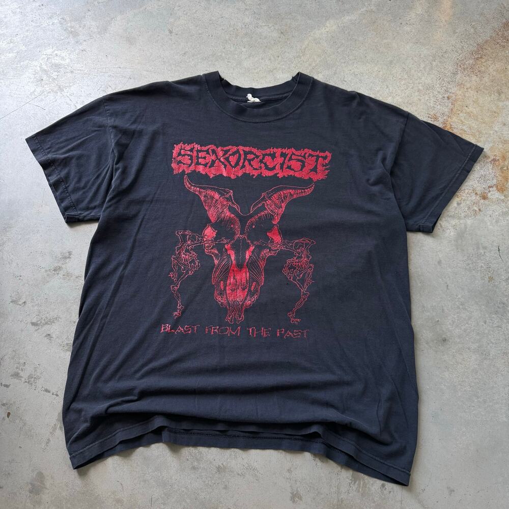 Vintage 90’s Sexorcist Old School Grindcore Death Metal Rare T-shirt Size XL